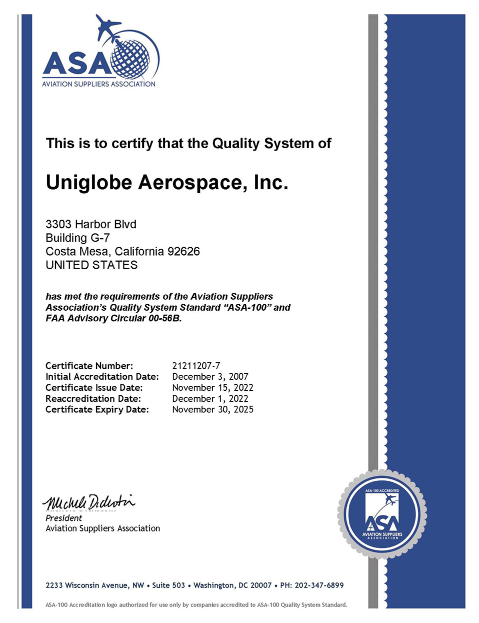 ASA Cert
